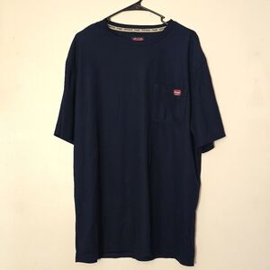 Wrangler Men's XLT Dark Blue Short Sleeve Tee
